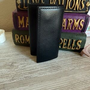 Black Leather Key Holder Wilsons Leather